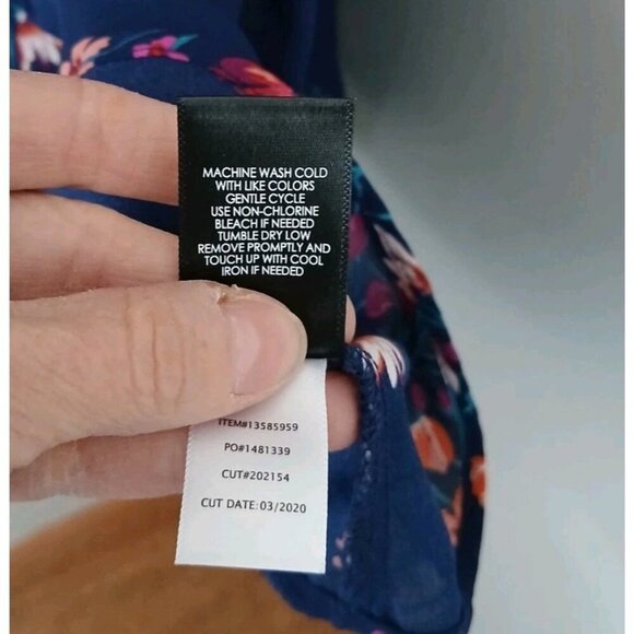 Torrid Floral Peasant Blouse - Picture 7 of 10